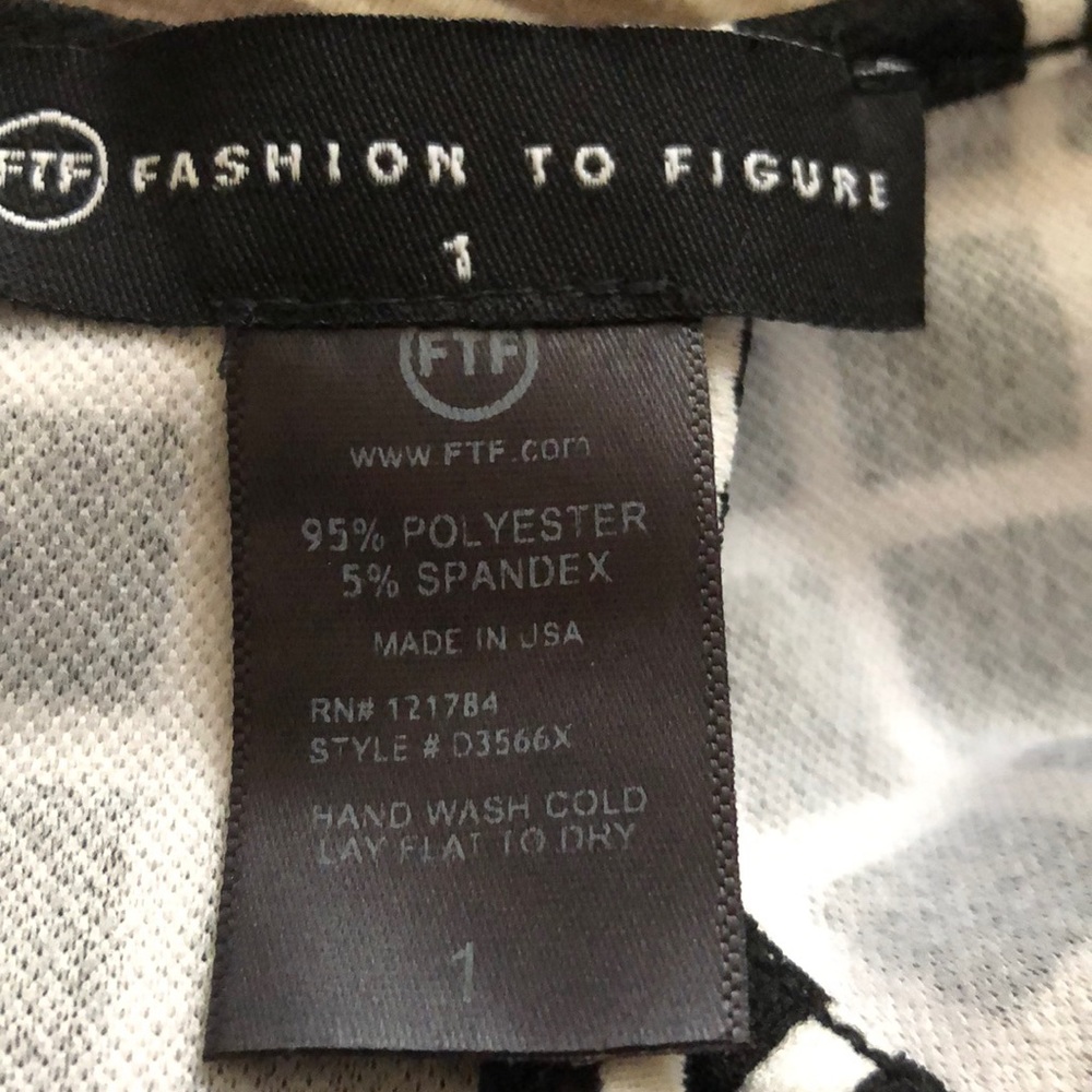 🖤FASHION TO FIGURE🖤WINDOWPANE OPEN BACK DRESS🖤 - Picture 6 of 6